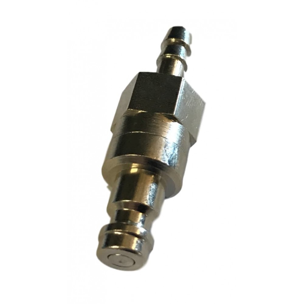 EZ-Snap™ Type 5mm Valved Hose Tail / Male Plug | GrippaTank